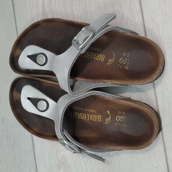 Birkenstock Kids Girls Thong Sandals Slide Flats shoes sz 30/C12 - Picture 5 of 10